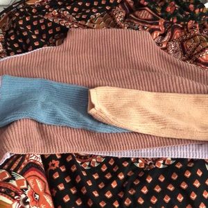 Pretty little thing color block sweater size US6